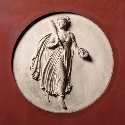 Melpomene. Tragedian muusa tekijältä Bertel Thorvaldsen