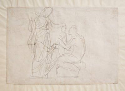 Prometheus ja Minerva, tekijältä Bertel Thorvaldsen