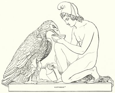 Ganymede tekijältä Bertel after Thorvaldsen