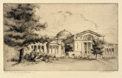 Fine Arts Building, Chicago (julkisivu, länsi) tekijältä Bertha E. Jaques