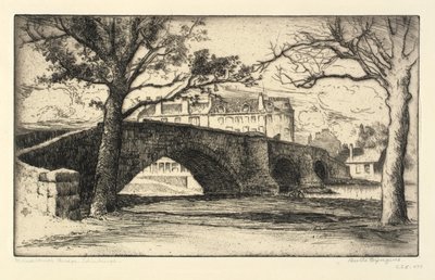 Musselburghin silta, Edinburgh tekijältä Bertha E. Jaques