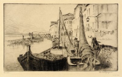 Seiners, Chioggia tekijältä Bertha E. Jaques