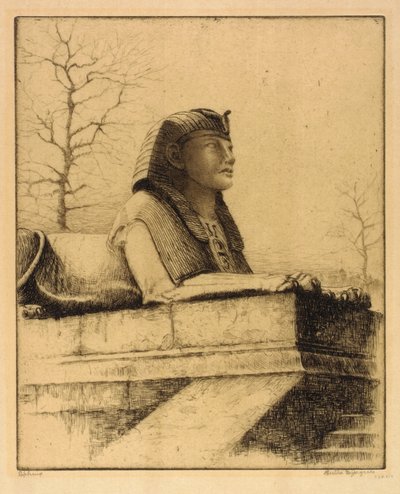 Sphinx, Thames, Lontoo tekijältä Bertha E. Jaques