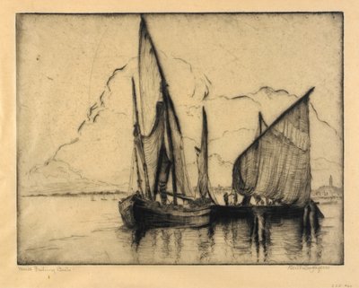 Venetsian kalastusveneet tekijältä Bertha E. Jaques