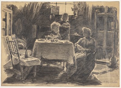 Iltapäivätee taiteilijan studiossa tekijältä Bertha Wegmann