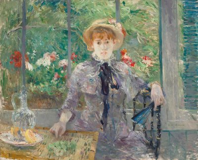Aamiaisen jälkeen, 1881 tekijältä Berthe Morisot