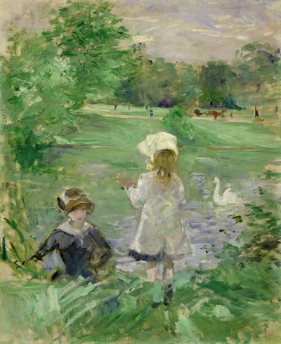Järven vieressä tekijältä Berthe Morisot