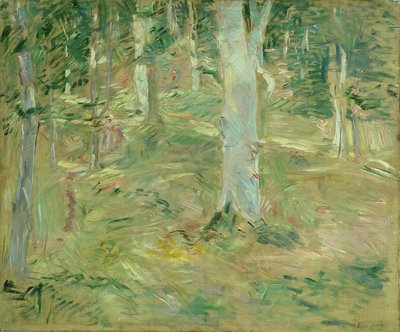 Compiègnen metsä tekijältä Berthe Morisot