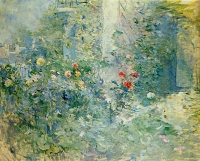 Puutarha Bougivalissa Puutarha Bougivalissa, 1884 tekijältä Berthe Morisot