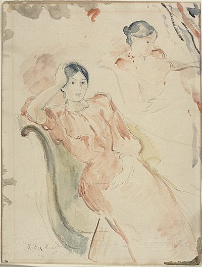 Jeanne Pontillon tekijältä Berthe Morisot