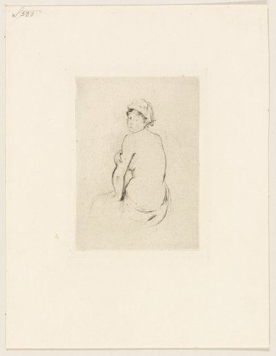 Alaston takaapäin tekijältä Berthe Morisot