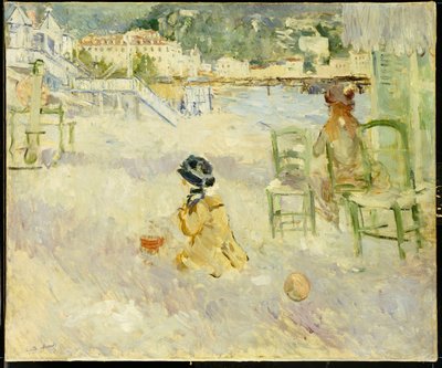 Nizzan ranta, 1882 tekijältä Berthe Morisot
