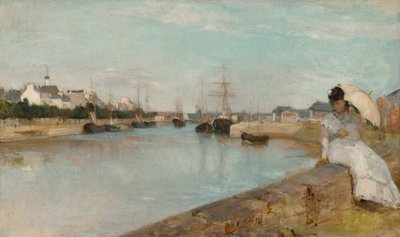 Lorientin satama tekijältä Berthe Morisot