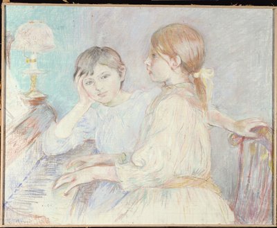 Piano, 1888 tekijältä Berthe Morisot