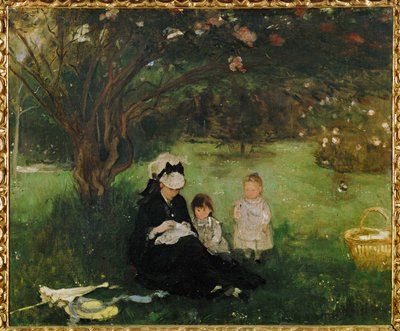 Maurecourtin syreenit (maalaus kankaalle) tekijältä Berthe Morisot
