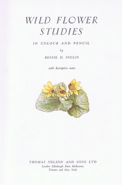 Otsikko, 1951 tekijältä Bessie D. Inglis