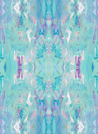 Aqua, 2014 (sekatekniikka, digipaino) tekijältä Beth Travers