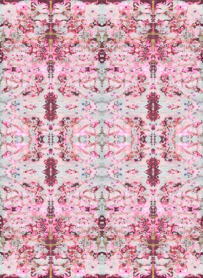 Burgandy Rose, 2015 (sekatekniikka, kuvitus, digitaalinen) tekijältä Beth Travers