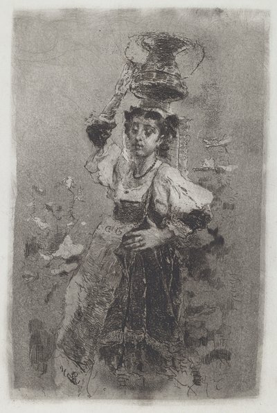 Campagnan talonpoikainen [Ciociara], 1870-luku. tekijältä Bianchi Mose