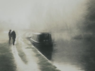 Misty Canal Walk tekijältä Bill Eiffert