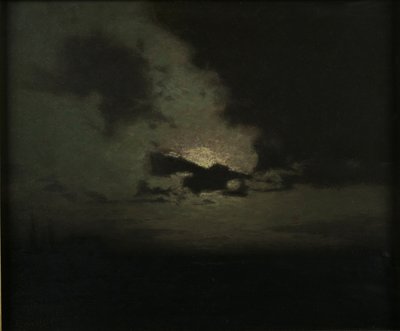 Piilotettu kuu, n. 1907 tekijältä Lowell Birge Harrison