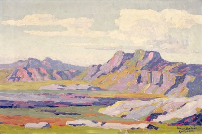 Painted Desertissä, Arizonassa tekijältä Birger Sandzen