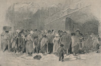 Hiilen jakelu, 1800-luvun puoliväli. tekijältä Birket Foster
