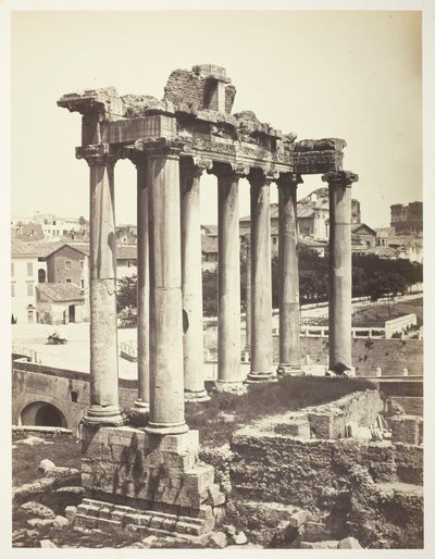 Forum Romanum, Rooma tekijältä Bisson Frères