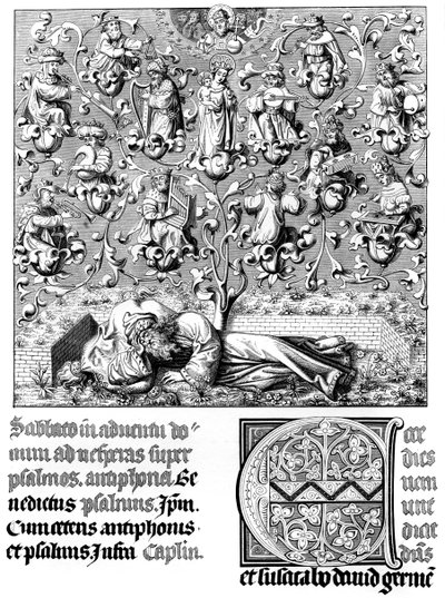 Taivaallinen konsertti, 1400-luku 1849. tekijältä Bisson and Cottard
