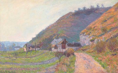 Tie lähellä Givernyä (öljy kankaalle) tekijältä Blanche Hoschede Monet