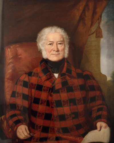 Tohtori John Borthwick Gilchrist (1759–1841) (öljy kankaalle) tekijältä Blanconi Blanconi