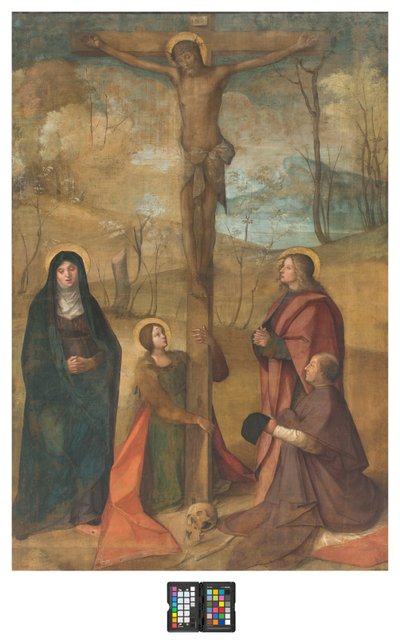 Jeesus Kristus krusifiksi, Boccaccio Boccaccino Boccaccino tekijältä Boccaccio Boccaccino