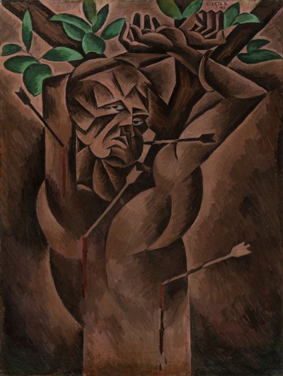 St. Sebastian, 1912 tekijältä Bohumil Kubišta