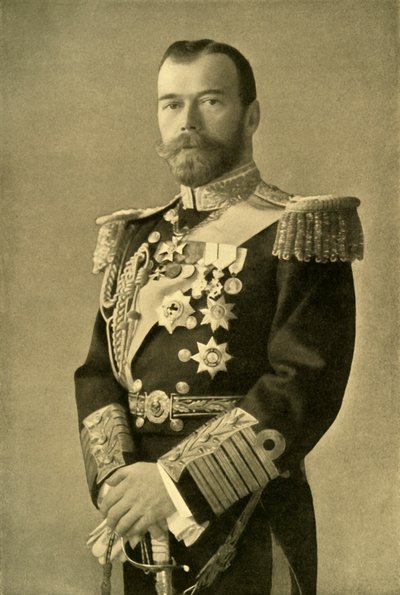 "Tsaari Nikolai II", 1910-luku, 1920. tekijältä Boissonnas and Eggler