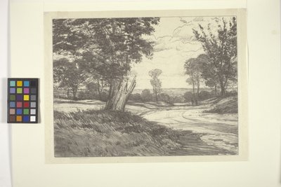 Hurley Road (muste paperille) tekijältä Bolton Coit Brown