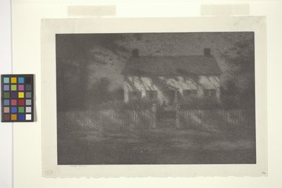 Moonlight (muste paperille) tekijältä Bolton Coit Brown