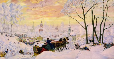 Faskiainen tekijältä Boris Mikhailovich Kustodiev