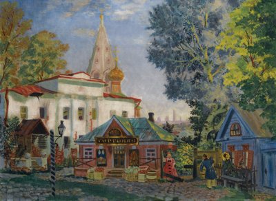 Maakunnassa 1920 tekijältä Boris Mikhailovich Kustodiev