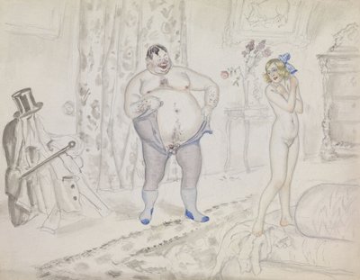 Late Night Rendezvous tekijältä Boris Mikhailovich Kustodiev