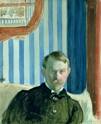 Omakuva tekijältä Boris Mikhailovich Kustodiev