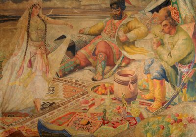 Stepan Razin tekijältä Boris Mikhailovich Kustodiev