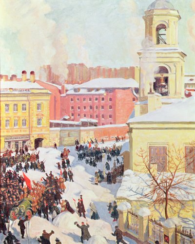 27. helmikuuta 1917 tekijältä Boris Mikhailovich Kustodiev