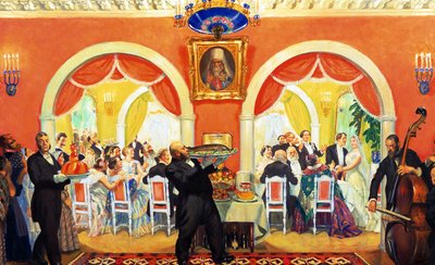 Hääjuhla tekijältä Boris Mikhailovich Kustodiev