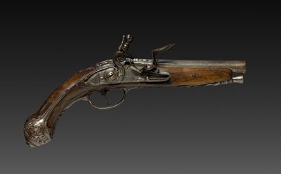 Flintlock-pistooli, 1700-luku. tekijältä Bortolo Agazzi