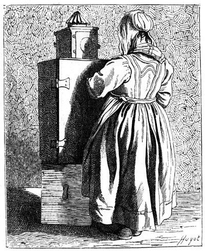 Taikalyhty, 1737-1742. tekijältä Bouchardon