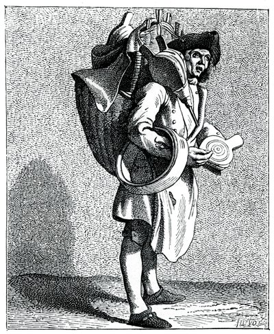 Korjattava palkeet tai kauhat!, 1737-1742. tekijältä Bouchardon