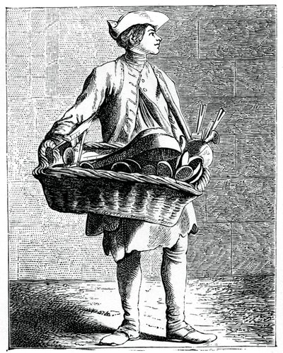Koko ostaa lusikoita ja täytteitä!, 1737-1742. tekijältä Bouchardon