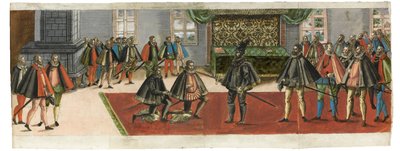 Ritarikunta. Siististä kuvauksesta, jossa mahtavat seremoniat..., 1587. tekijältä Boys