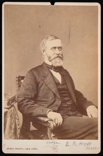 Ebenezer Rockwood Hoarin muotokuva 1816-1895, ennen vuotta 1895. tekijältä Brady