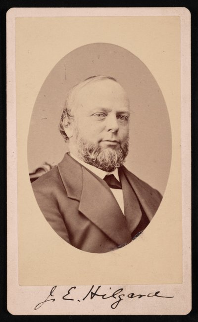 Julius Erasmus Hilgardin muotokuva 1825-1891, 1875. tekijältä Brady